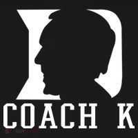 Coach K 1k Wins Basketball Ornament thumb 1