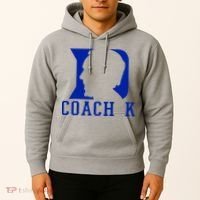 Coach K 1k Wins Basketball Hoodie thumb 2