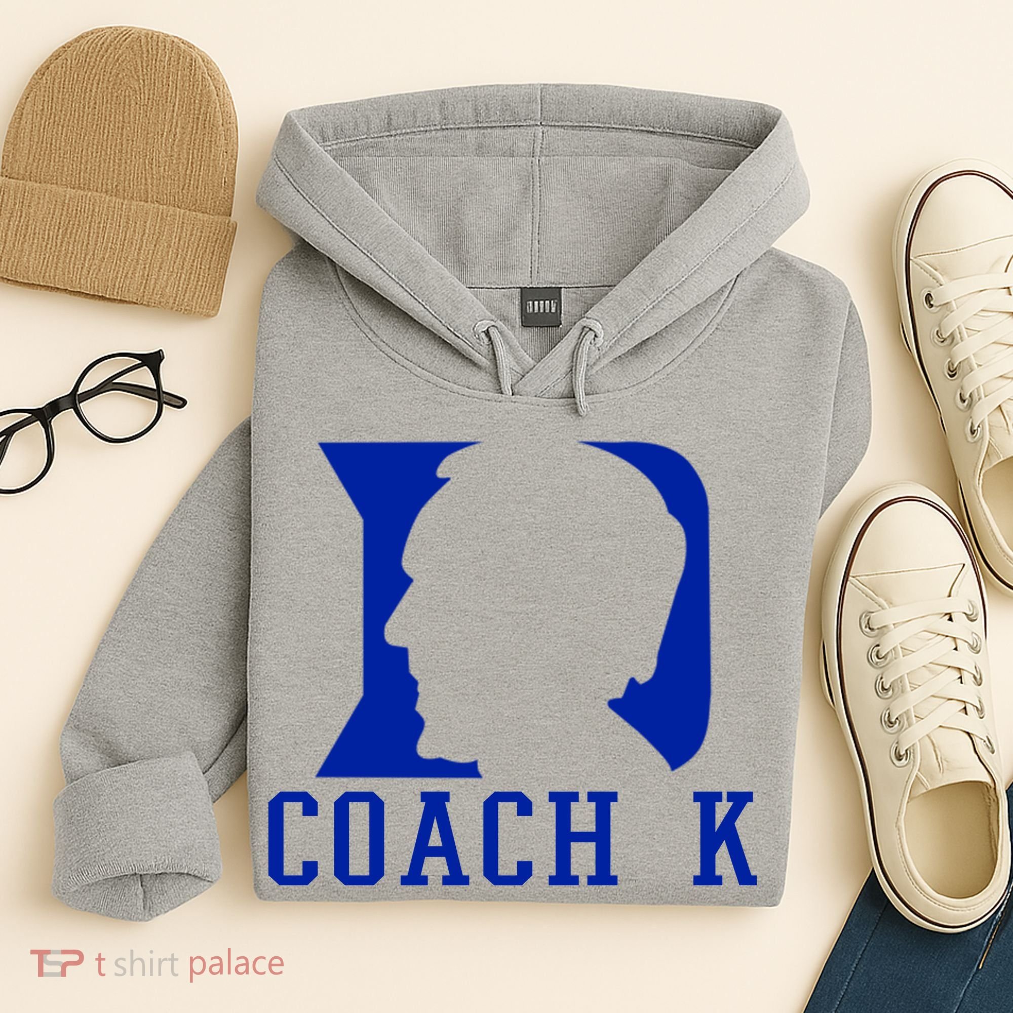 Coach K 1k Wins Basketball Hoodie