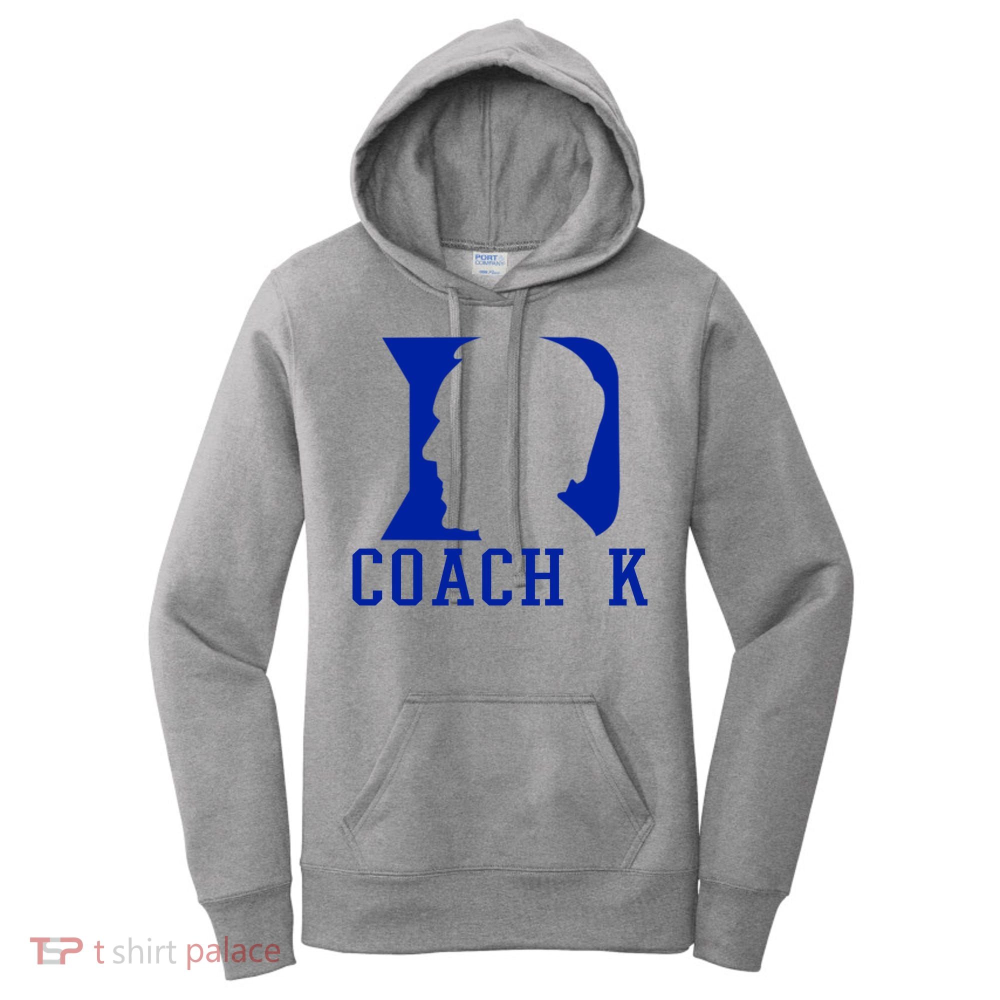 Coach K 1k Wins Basketball Women's Hoodie