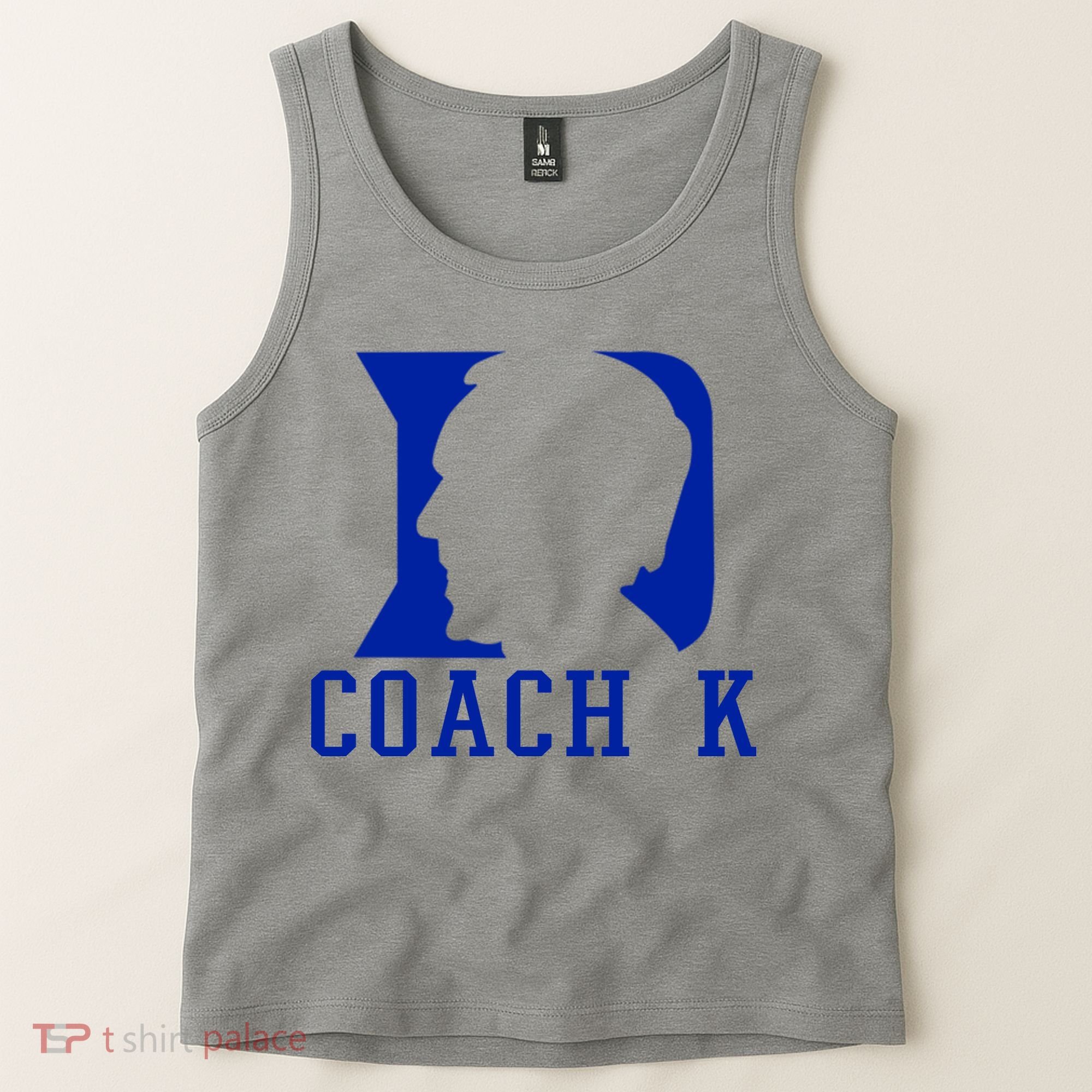 Coach K 1k Wins Basketball Tank Top
