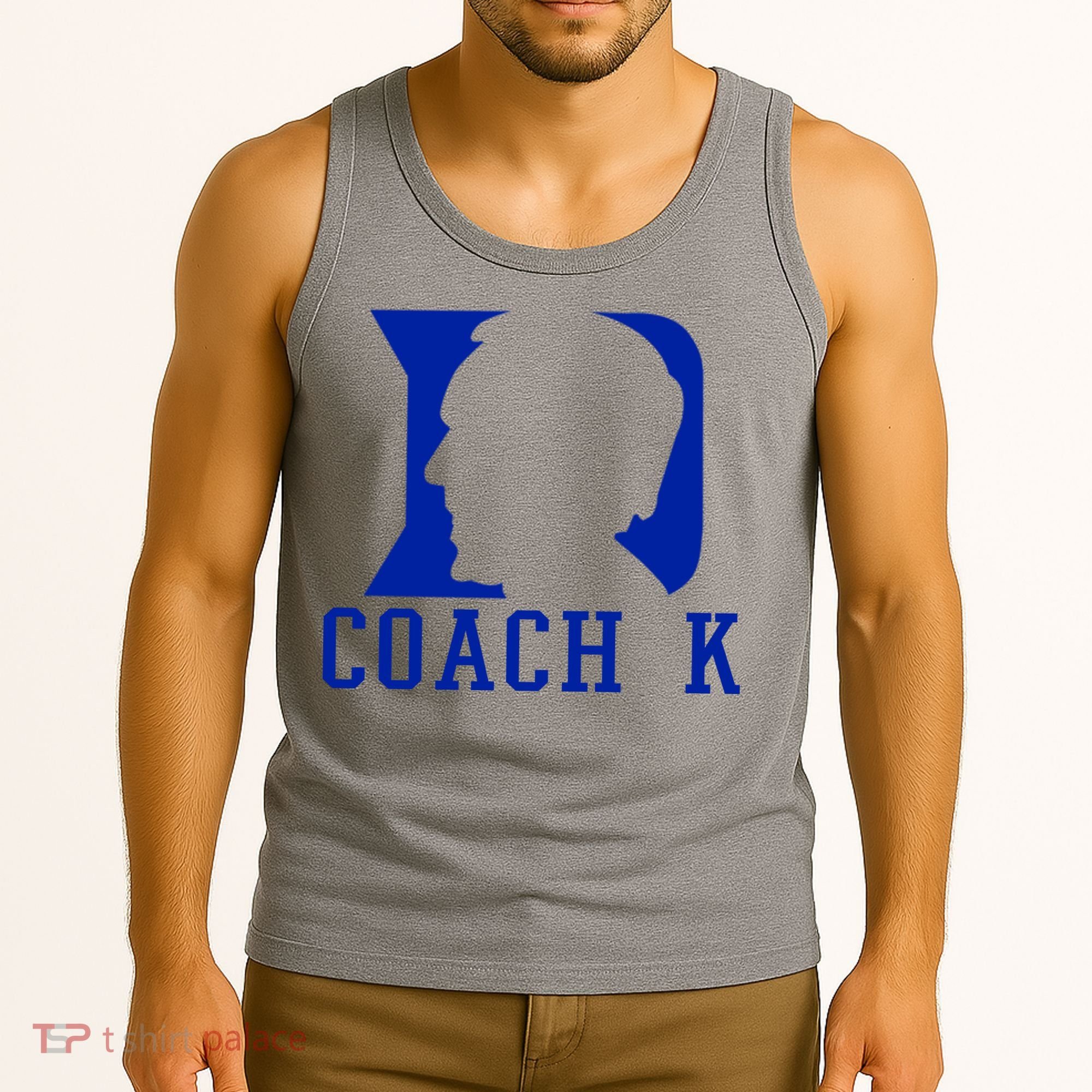 Coach K 1k Wins Basketball Tank Top