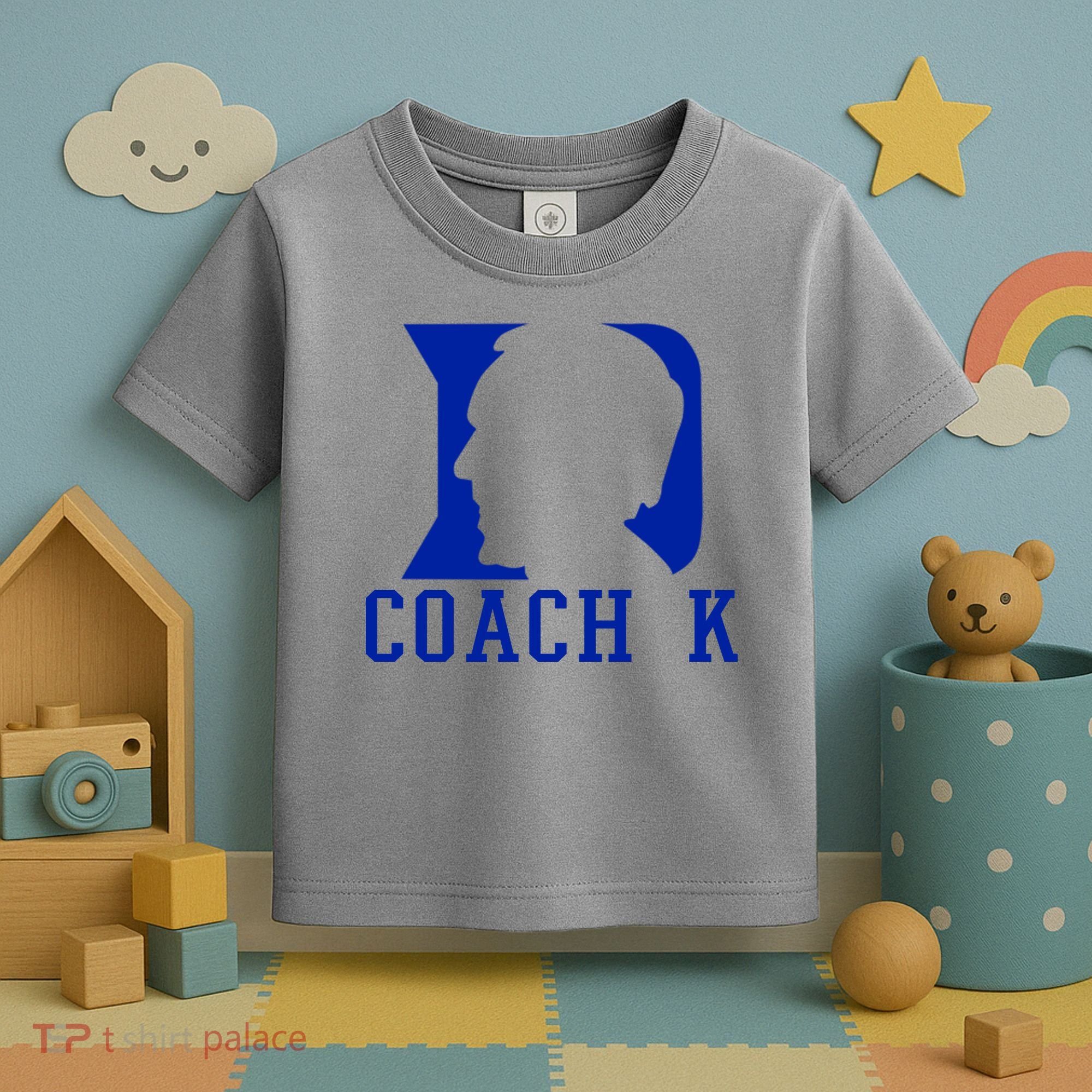 Coach K 1k Wins Basketball Toddler T-Shirt