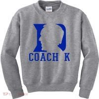 Coach K 1k Wins Basketball Kids Sweatshirt thumb 0