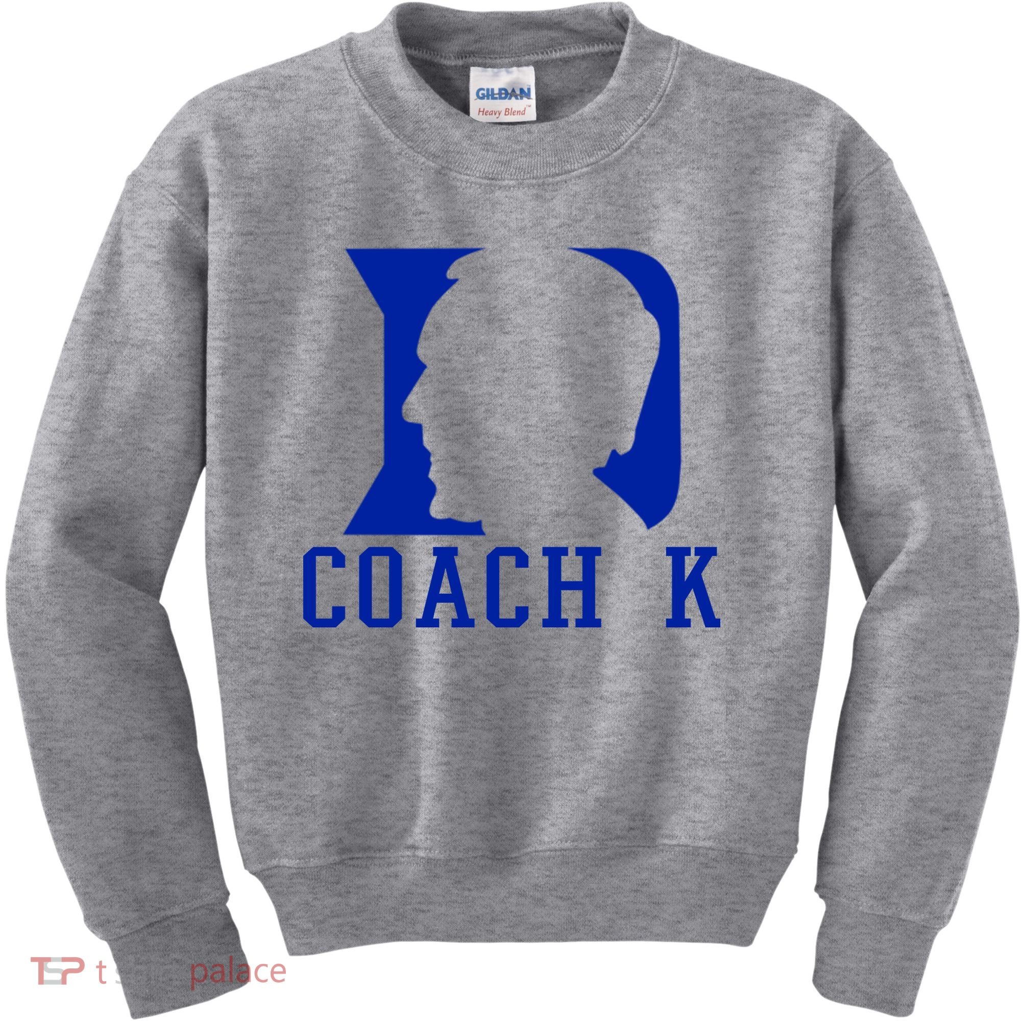 Coach K 1k Wins Basketball Kids Sweatshirt