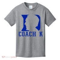 Coach K 1k Wins Basketball Kids T-Shirt thumb 0