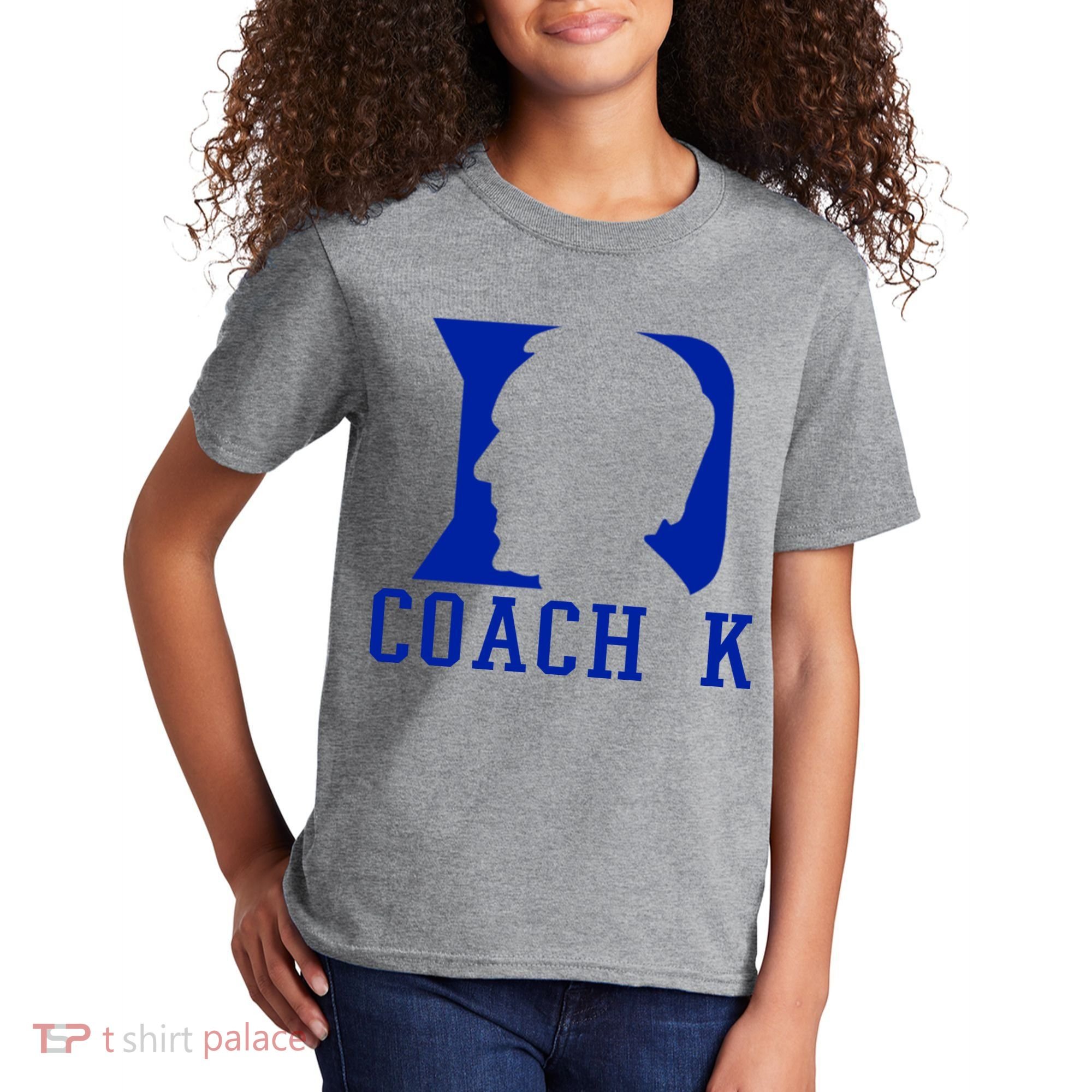 Coach K 1k Wins Basketball Kids T-Shirt