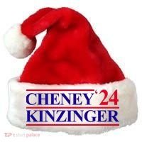 Cheney Kinzinger 2024 Election Santa Hat thumb 0