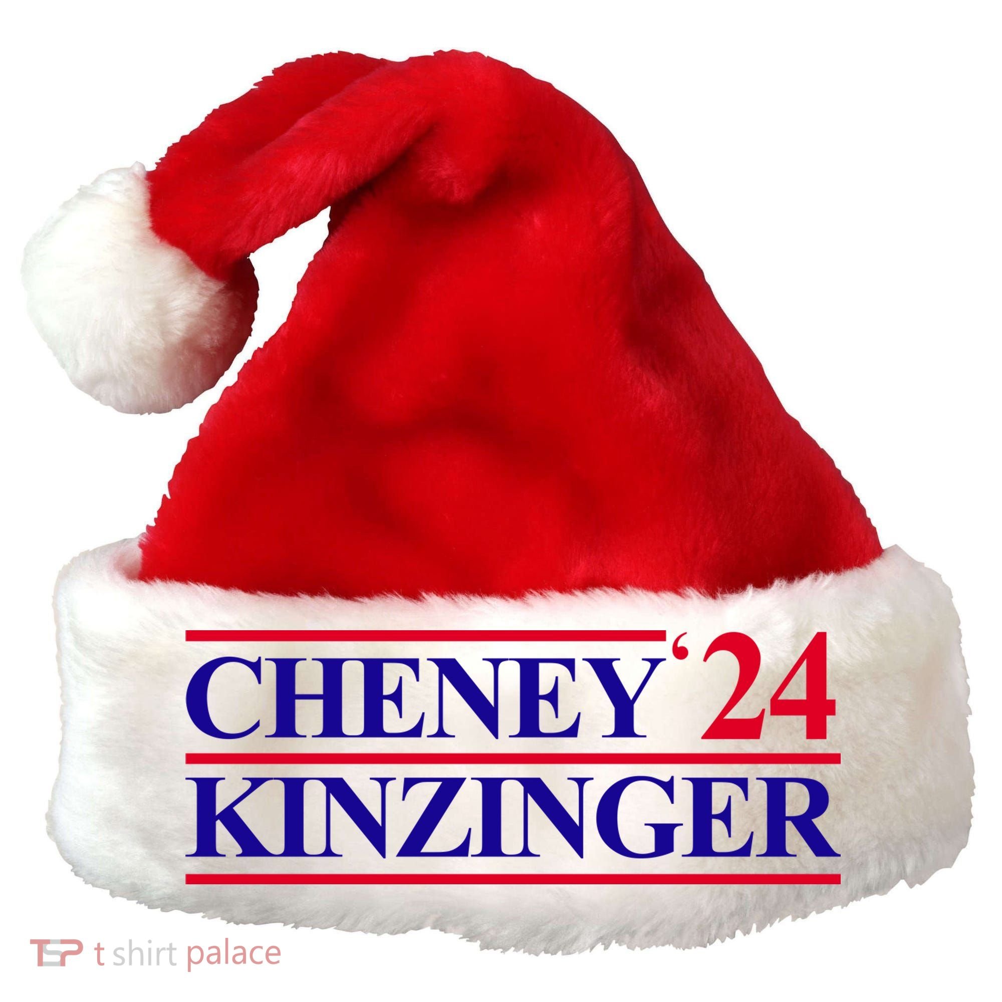 Cheney Kinzinger 2024 Election Santa Hat
