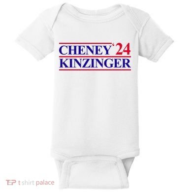 Cheney Kinzinger 2024 Election Baby Bodysuit