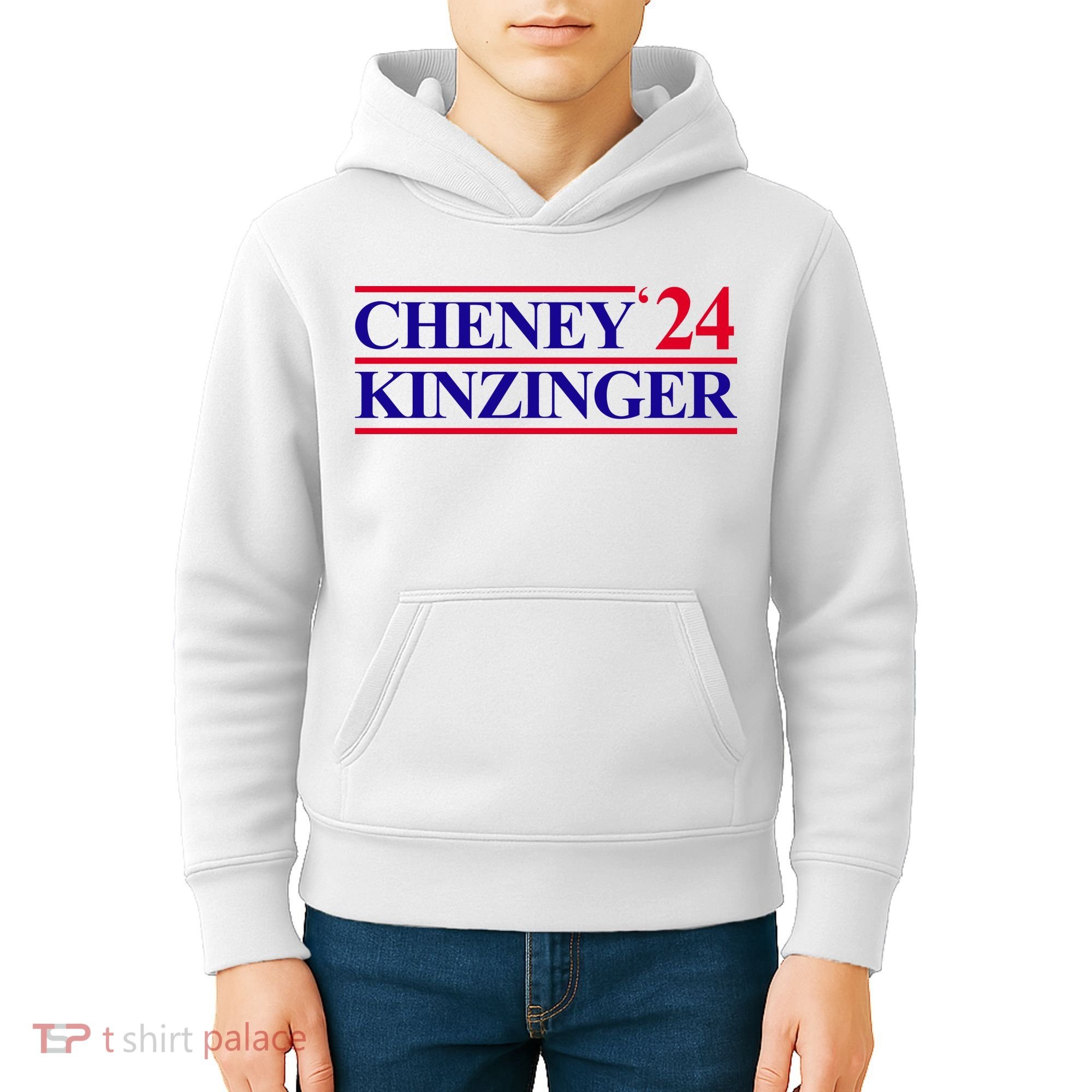 Cheney Kinzinger 2024 Election Kids Hoodie