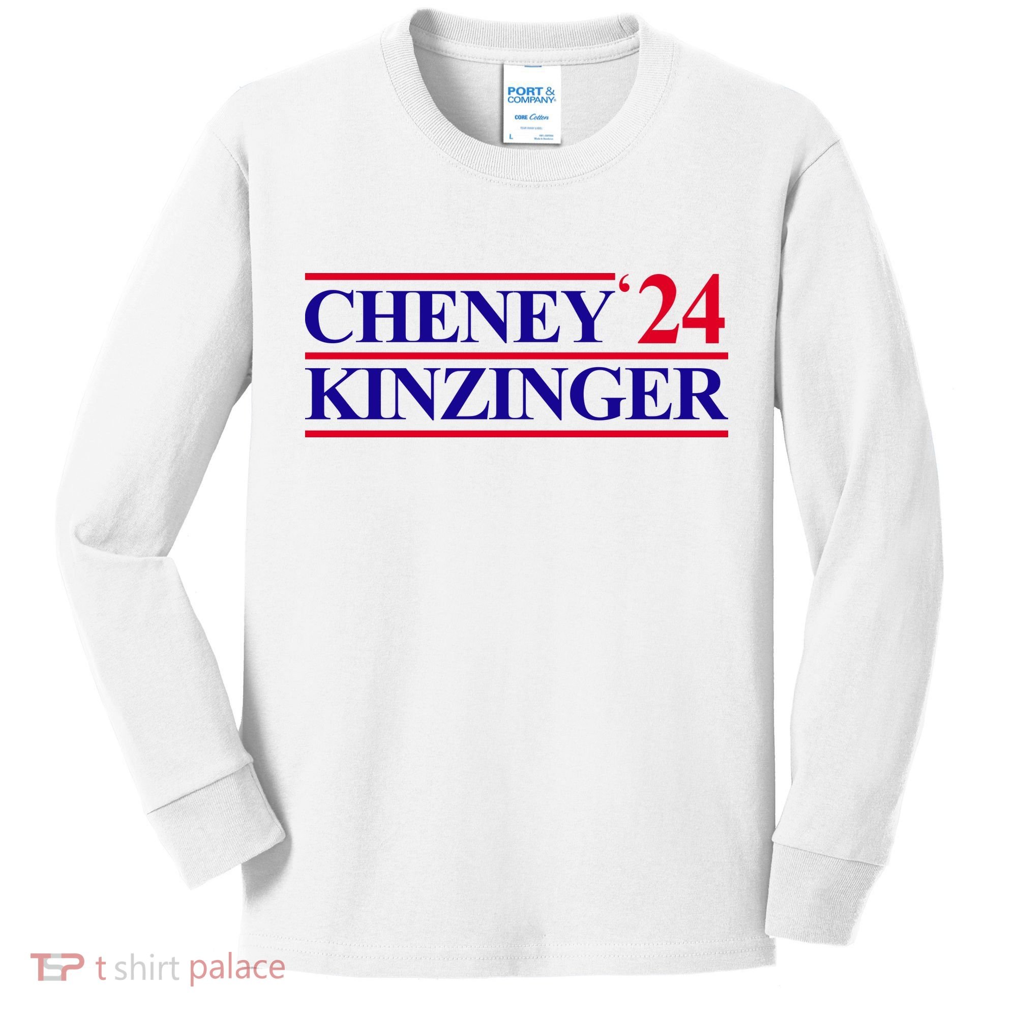 Cheney Kinzinger 2024 Election Kids Long Sleeve Shirt