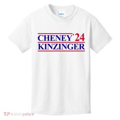 Cheney Kinzinger 2024 Election Kids T-Shirt