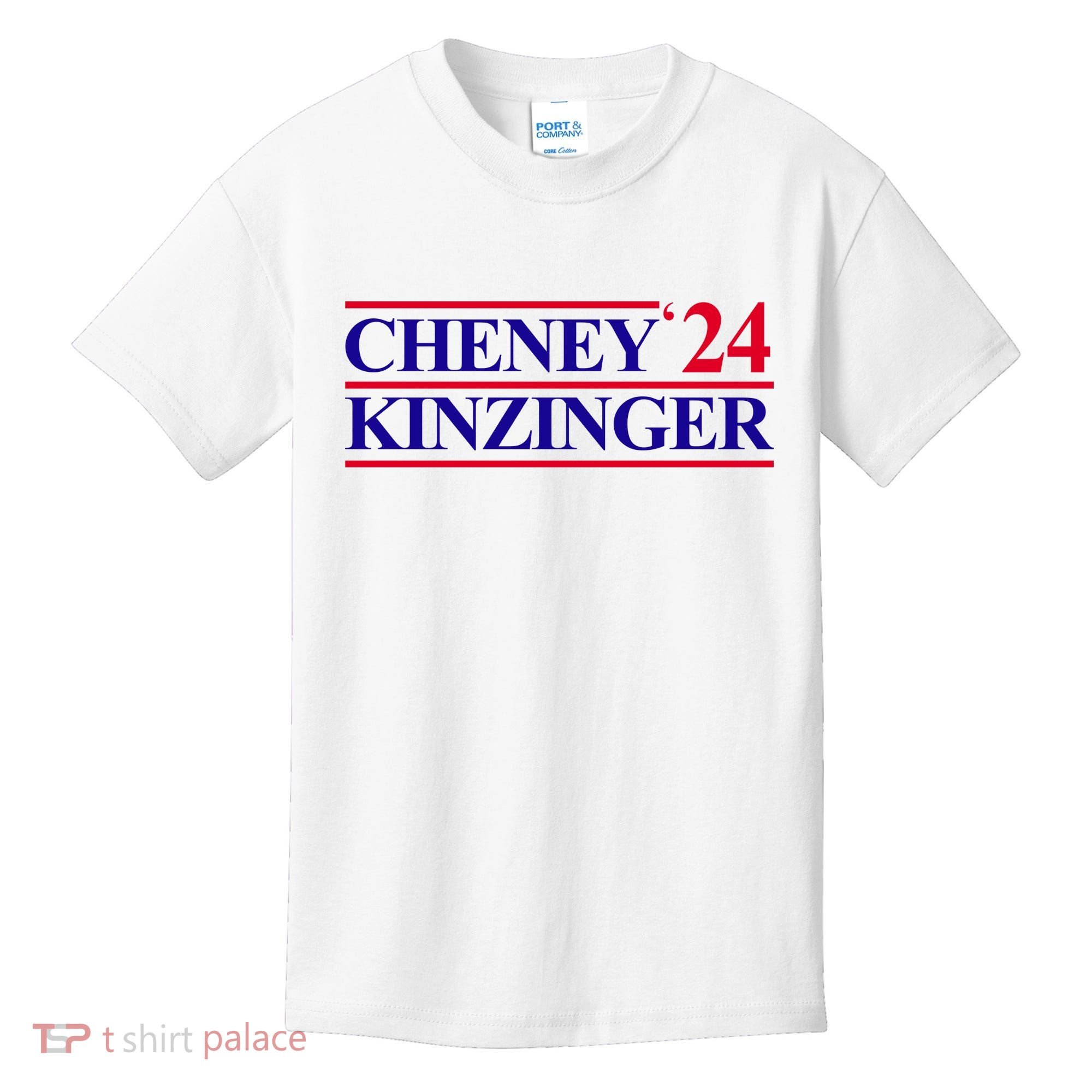 Cheney Kinzinger 2024 Election Kids T-Shirt