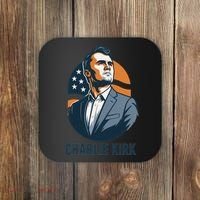 Charlie Kirk 3d Heroic  Coaster thumb 0