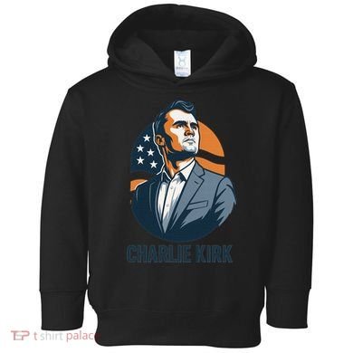 Charlie Kirk 3d Heroic  Toddler Hoodie