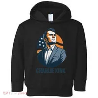 Charlie Kirk 3d Heroic  Toddler Hoodie thumb 0