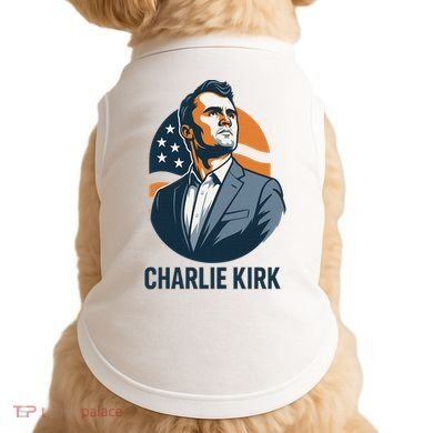 Charlie Kirk 3d Heroic  Doggie Tank
