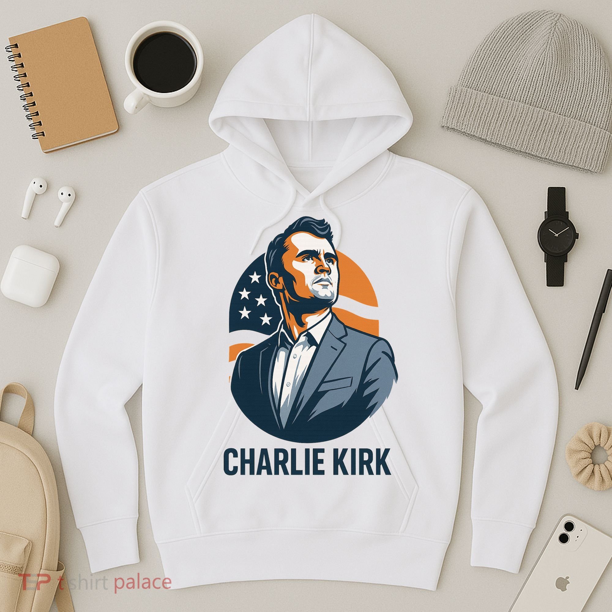 Charlie Kirk 3d Heroic  Hoodie