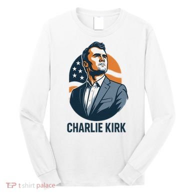 Charlie Kirk 3d Heroic  Long Sleeve Shirt