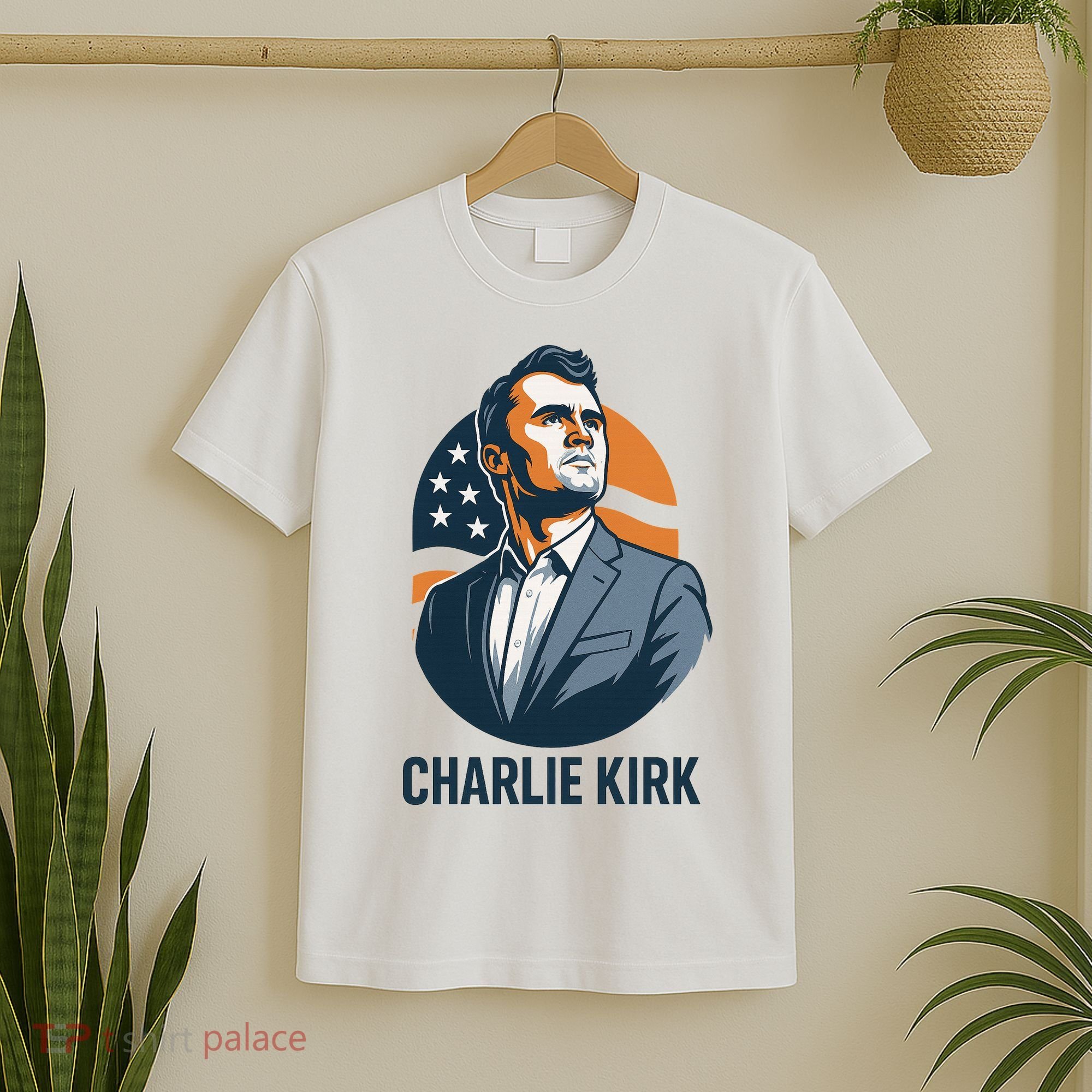Charlie Kirk 3d Heroic  T-Shirt