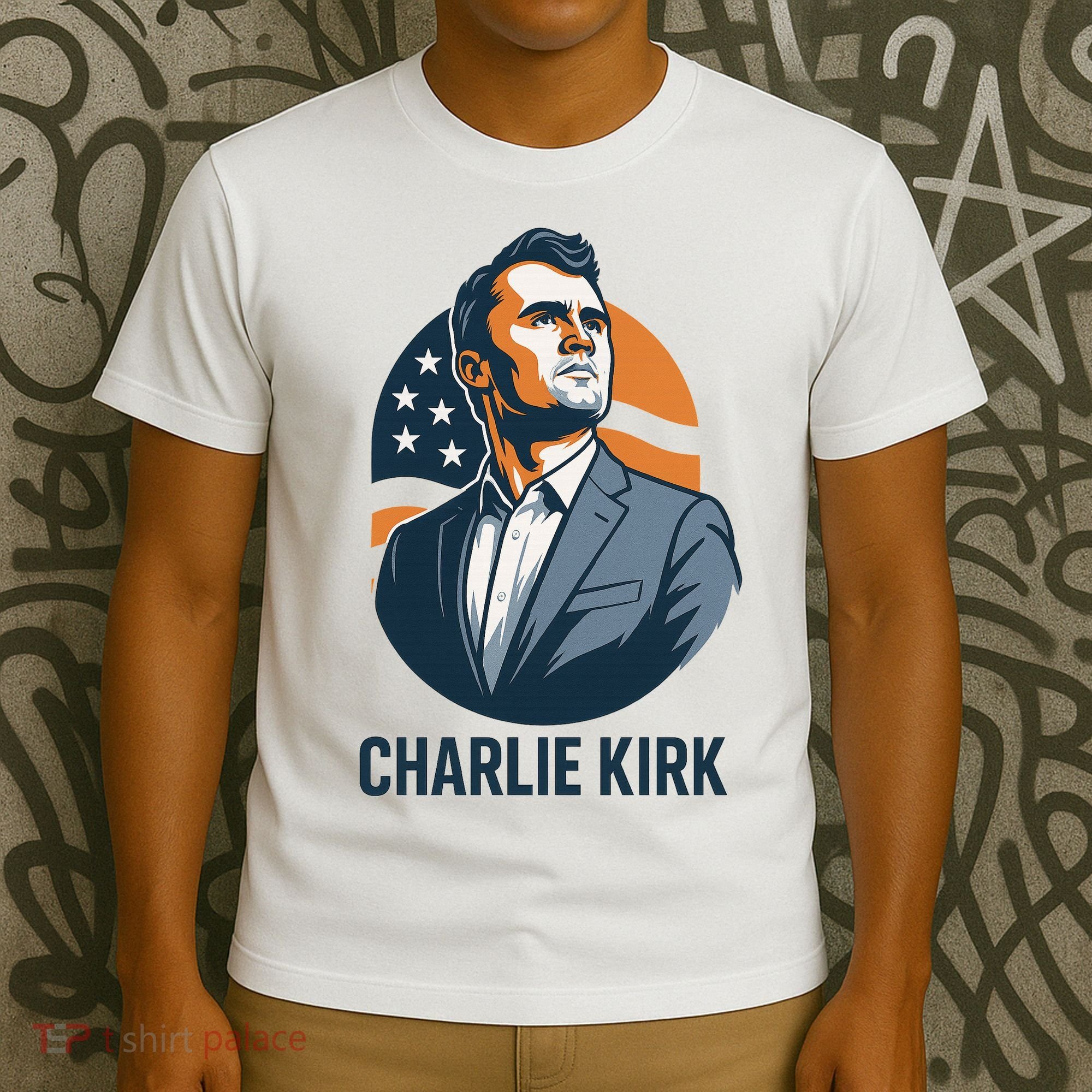 Charlie Kirk 3d Heroic  T-Shirt