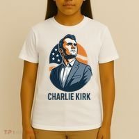 Charlie Kirk 3d Heroic  T-Shirt thumb 4