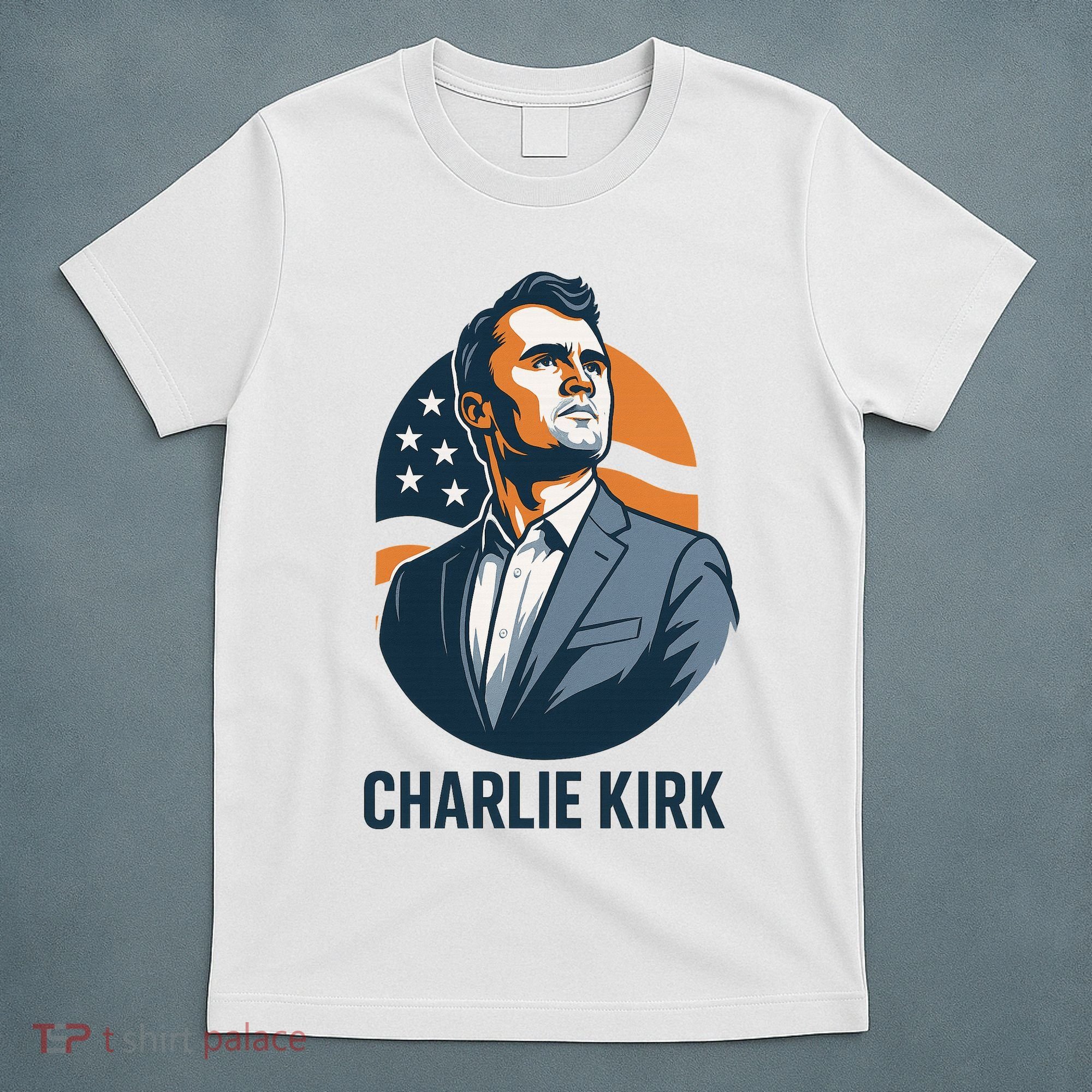 Charlie Kirk 3d Heroic  T-Shirt