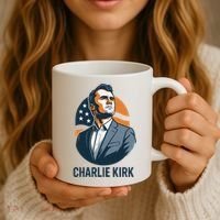 Charlie Kirk 3d Heroic  Coffee Mug thumb 3