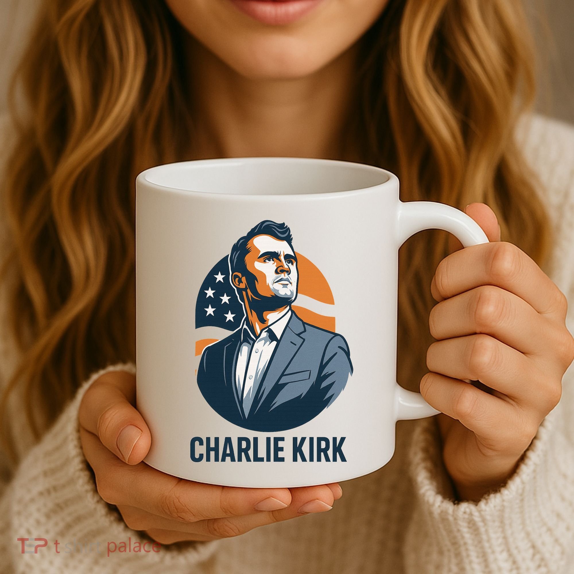 Charlie Kirk 3d Heroic  Coffee Mug