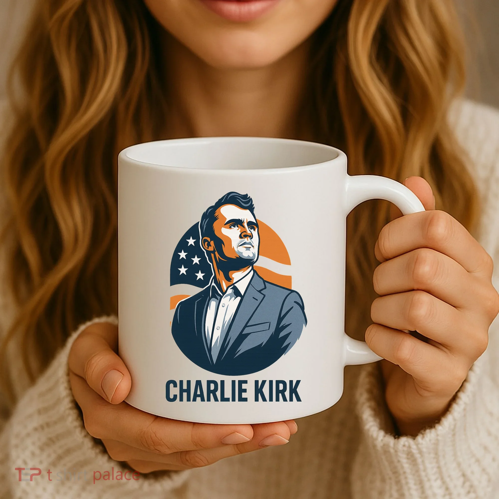 Charlie Kirk 3d Heroic  Coffee Mug