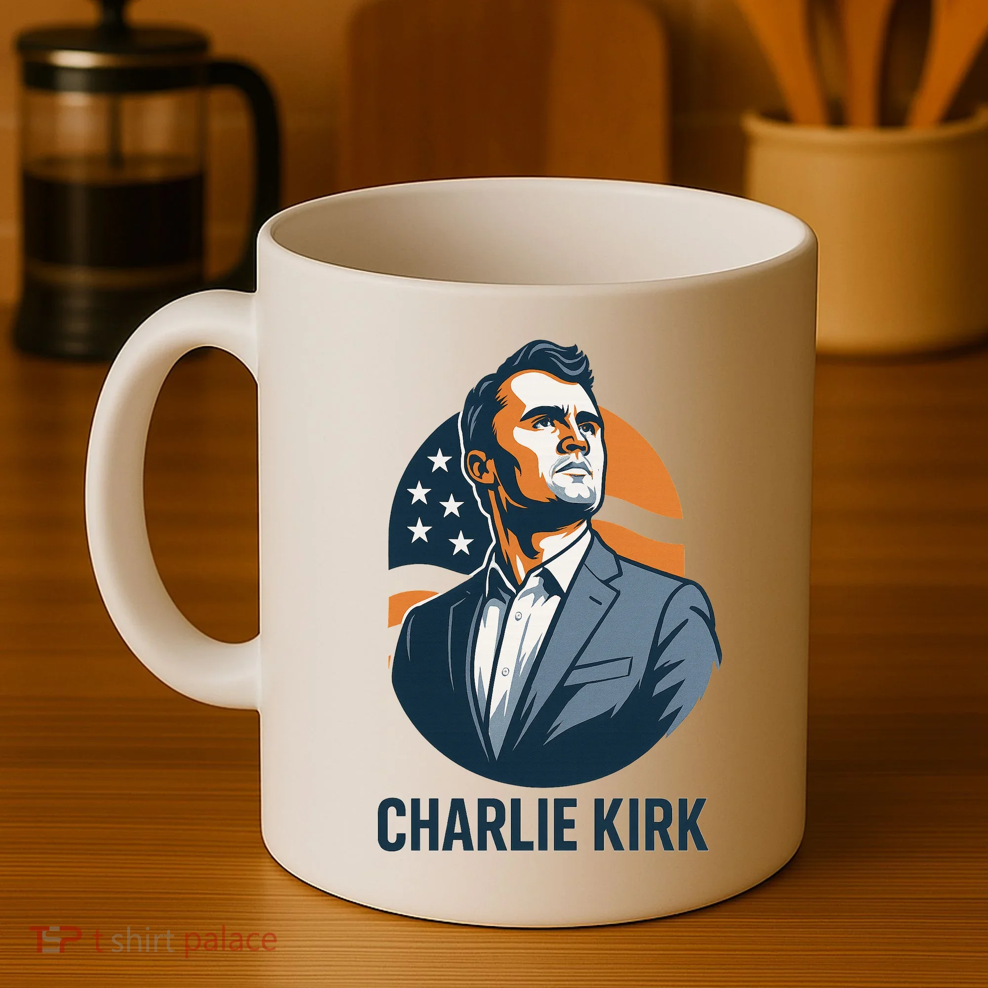 Charlie Kirk 3d Heroic  Coffee Mug
