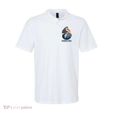 Charlie Kirk 3d Heroic  Polo