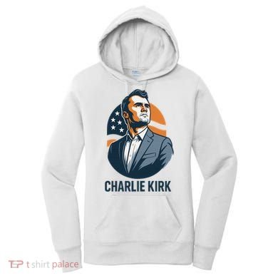 Charlie Kirk 3d Heroic  Women's Hoodie
