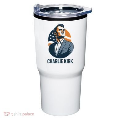 Charlie Kirk 3d Heroic  Tumbler