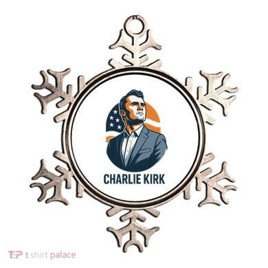 Charlie Kirk 3d Heroic  Ornament