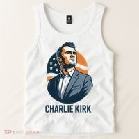 Charlie Kirk 3d Heroic  Tank Top thumb 2