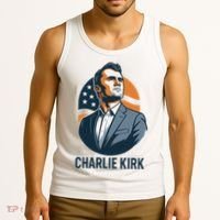 Charlie Kirk 3d Heroic  Tank Top thumb 3