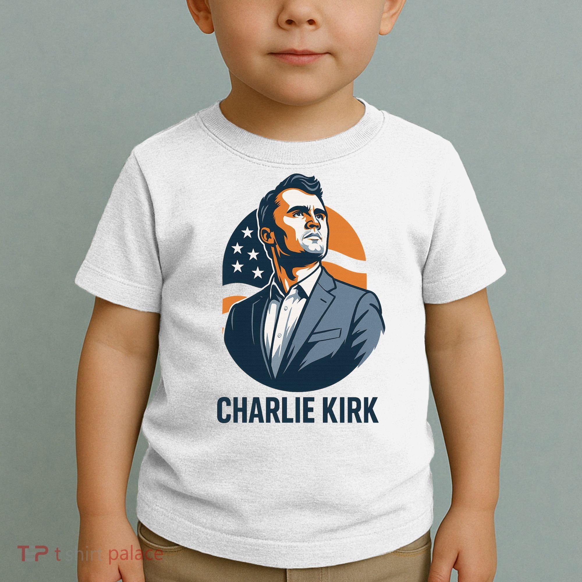 Charlie Kirk 3d Heroic  Toddler T-Shirt