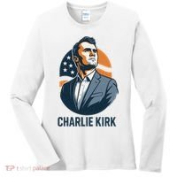 Charlie Kirk 3d Heroic  Women's Long Sleeve Shirt thumb 0