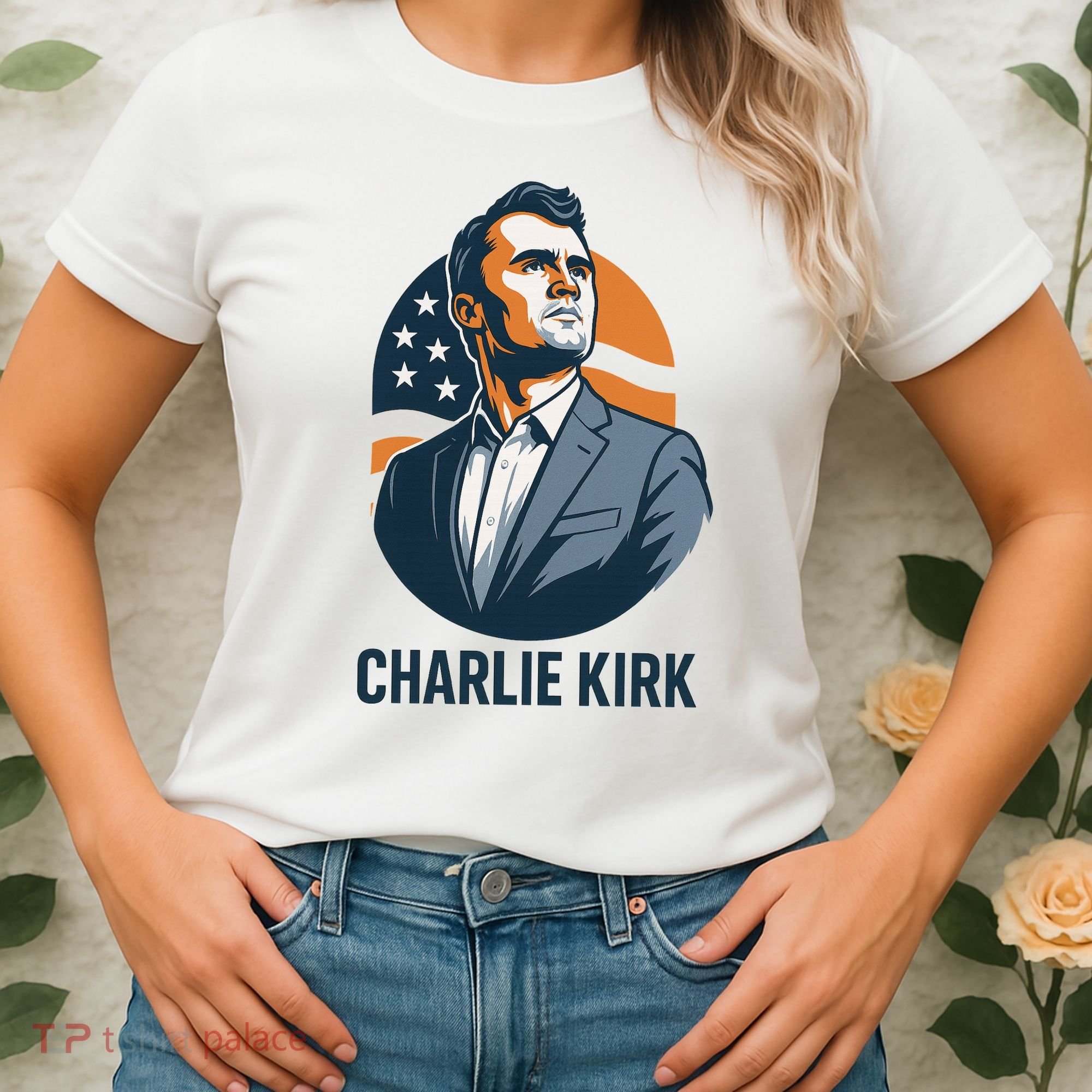 Charlie Kirk 3d Heroic  Women's T-Shirt