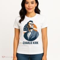 Charlie Kirk 3d Heroic  Women's T-Shirt thumb 4