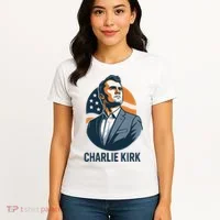 Charlie Kirk 3d Heroic  Women's T-Shirt thumb 4