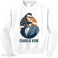 Charlie Kirk 3d Heroic  Kids Sweatshirt thumb 0