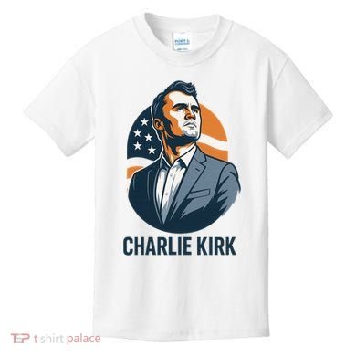 Charlie Kirk 3d Heroic  Kids T-Shirt