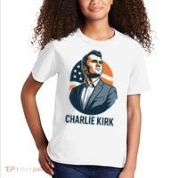 Charlie Kirk 3d Heroic  Kids T-Shirt thumb 2