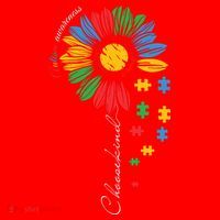 Choose Kind Autism Awareness Sunflower Puzzle Gift Santa Hat thumb 1