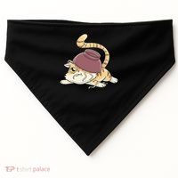 Cat Kawaii Anime Japanese Funny USA-Made Doggie Bandana thumb 0