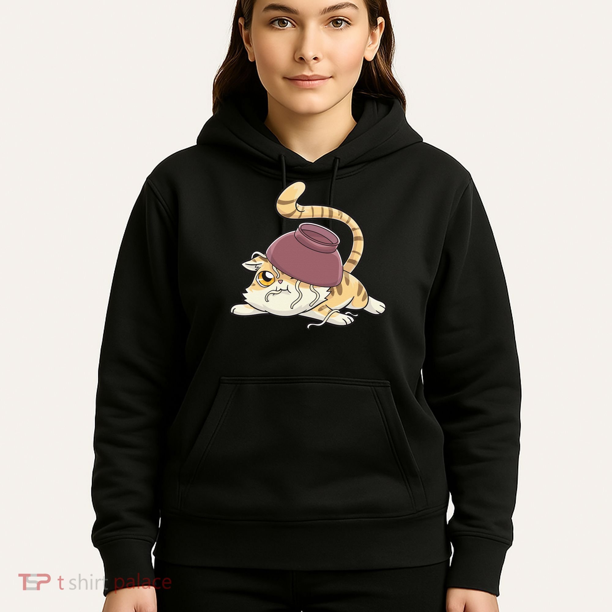 Cat Kawaii Anime Japanese Funny Hoodie