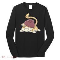 Cat Kawaii Anime Japanese Funny Long Sleeve Shirt thumb 0